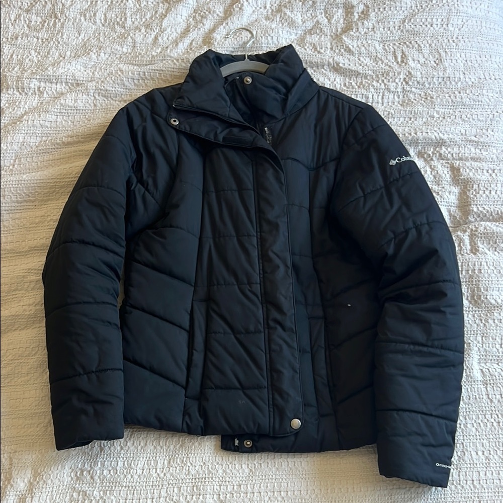 Columbia Midnight Black Quilted Jacket